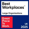Best Workplaces in UK 2025 - Large Organisations